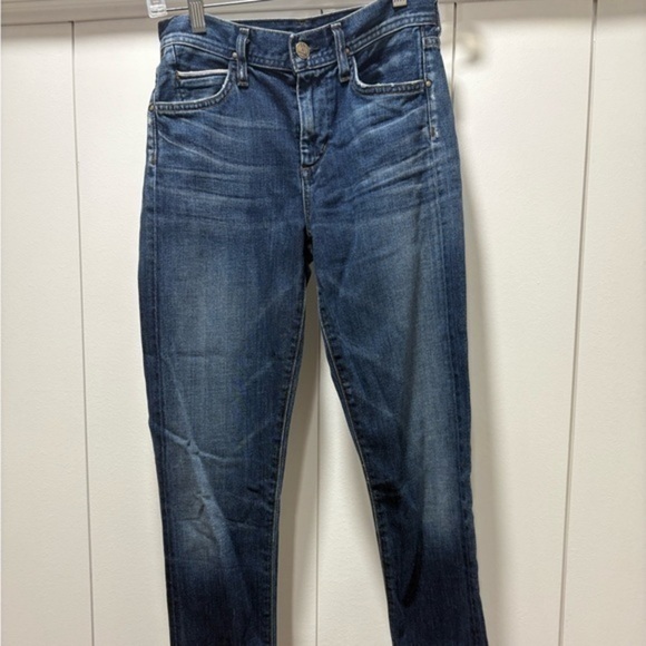 Citizens of Humanity Women's Mandy High Waist Retro Slim Roll Up  Size 24 EUC - Picture 1 of 7